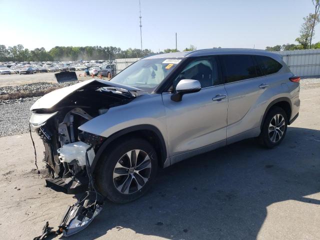 TOYOTA HIGHLANDER 2020 5TDGZRAH7LS009258 | Auction Seeker