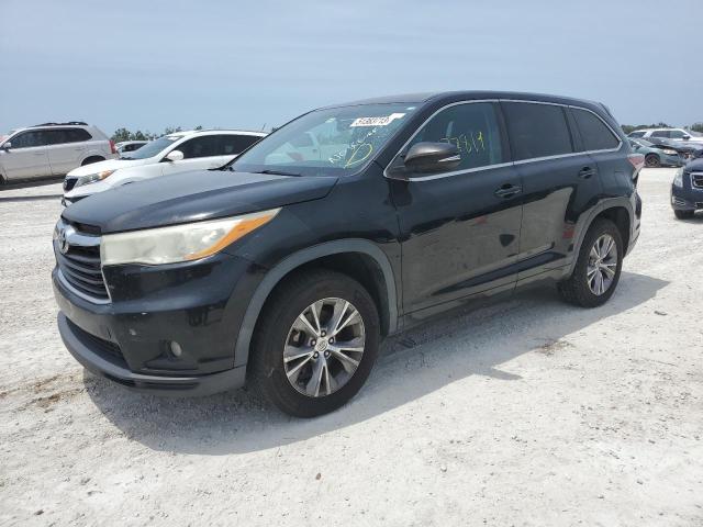 TOYOTA HIGHLANDER 2014 5TDZKRFH5ES015410 | Auction Seeker