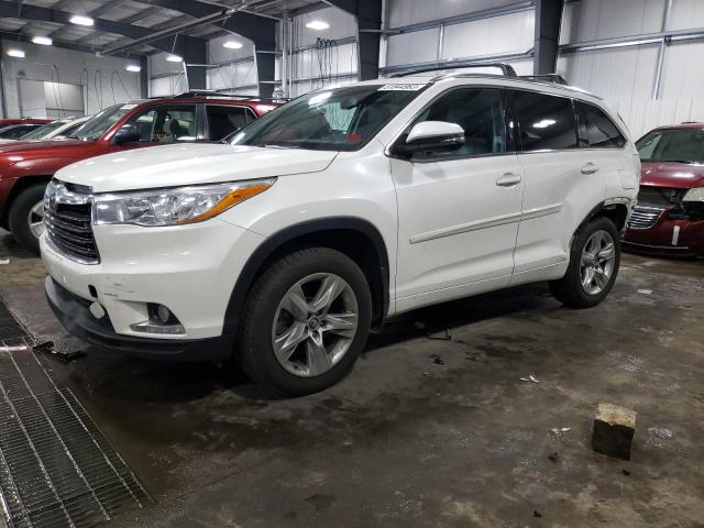 TOYOTA HIGHLANDER 2016 5TDDKRFH0GS345923 | Auction Seeker