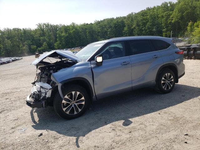 TOYOTA HIGHLANDER 2022 5TDGZRBH1NS191153 | Auction Seeker