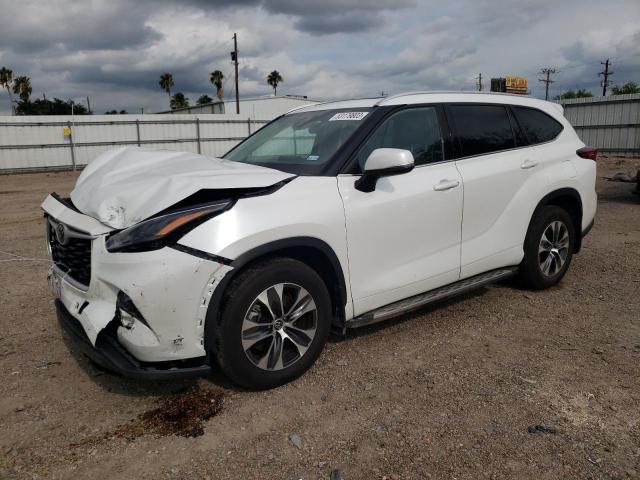 TOYOTA HIGHLANDER 2022 5TDGZRAH0NS122634 | Auction Seeker