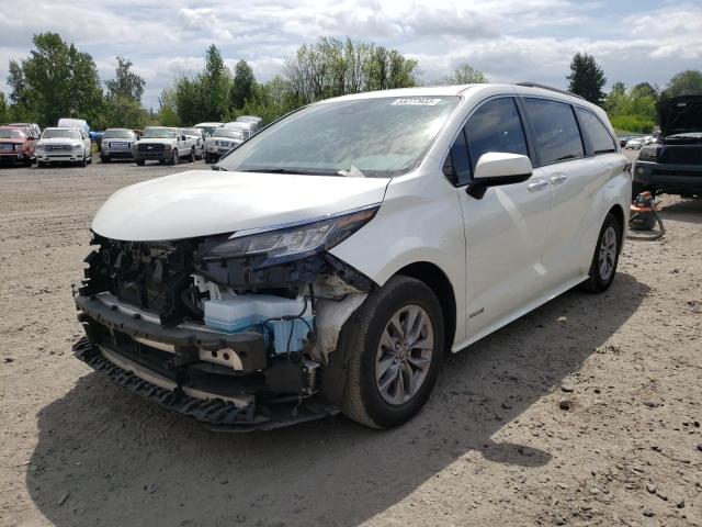 TOYOTA SIENNA 2021 5TDYSKFC9MS027940 | Auction Seeker