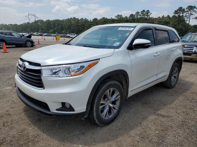 TOYOTA HIGHLANDER 2014 5TDZKRFH8ES006572 | Auction Seeker