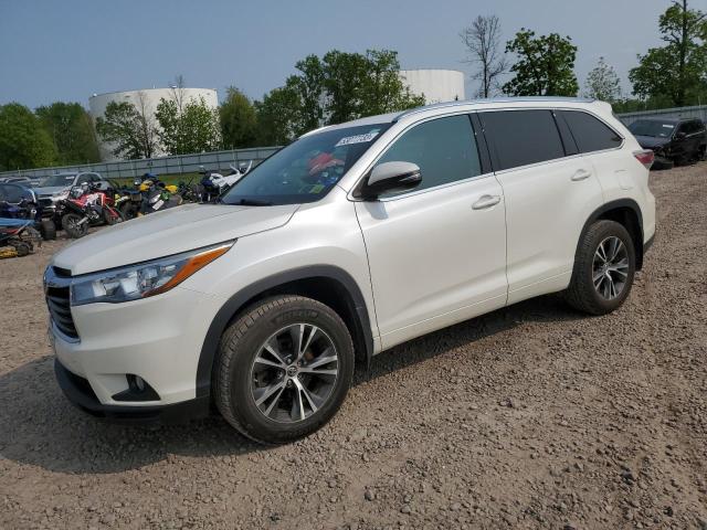 TOYOTA HIGHLANDER 2016 5TDJKRFHXGS268187 | Auction Seeker