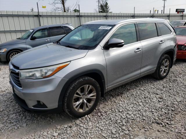 TOYOTA HIGHLANDER 2015 5TDJKRFH2FS188185 | Auction Seeker