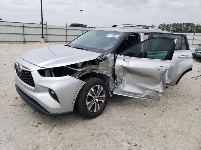 TOYOTA HIGHLANDER 2022 5TDGZRAH2NS556280 | Auction Seeker