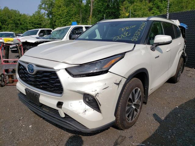 TOYOTA HIGHLANDER 2021 5TDGBRCH9MS517699 | Auction Seeker