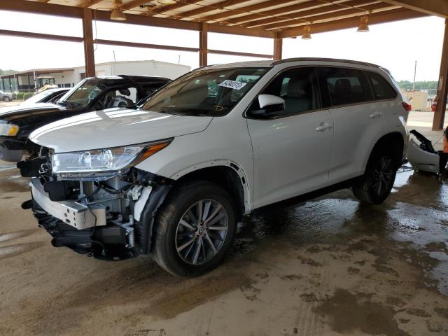 TOYOTA HIGHLANDER 2019 5TDKZRFH2KS552213 | Auction Seeker