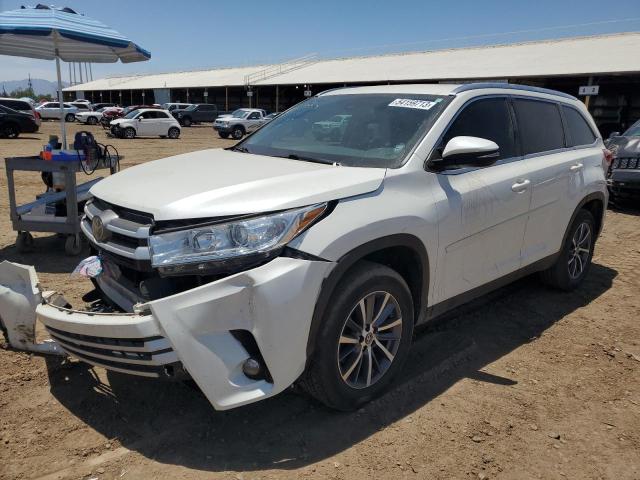 TOYOTA HIGHLANDER 2019 5TDKZRFH5KS552299 | Auction Seeker