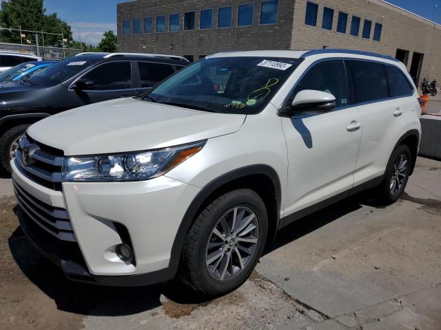 TOYOTA HIGHLANDER 2019 5TDJZRFH1KS618424 | Auction Seeker