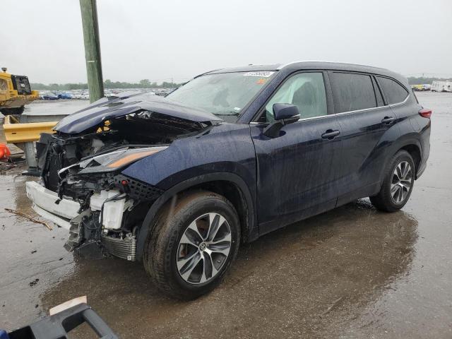 TOYOTA HIGHLANDER 2021 5TDGZRAH1MS516125 | Auction Seeker