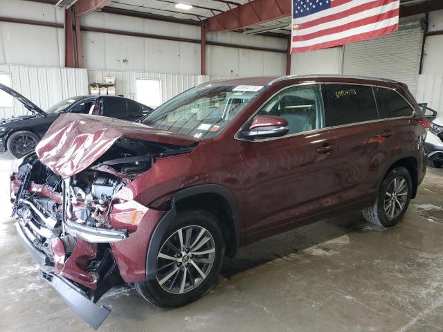 TOYOTA HIGHLANDER 2017 5TDJZRFH5HS387956 | Auction Seeker