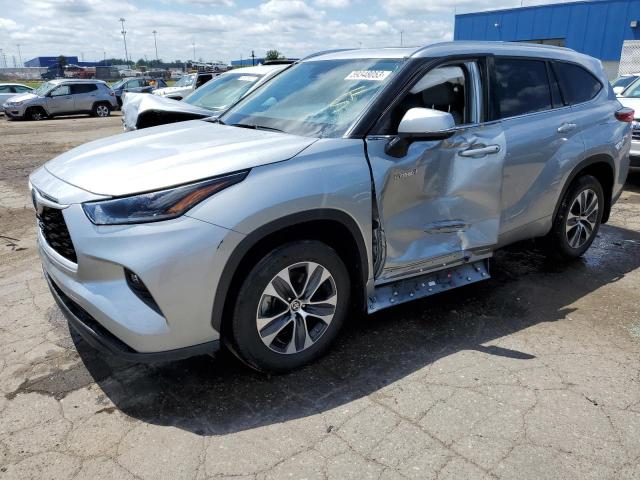 TOYOTA HIGHLANDER 2021 5TDGBRCH3MS531484 | Auction Seeker