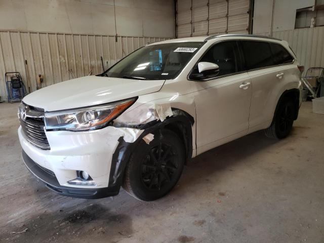 TOYOTA HIGHLANDER 2016 5TDDKRFH7GS261405 | Auction Seeker