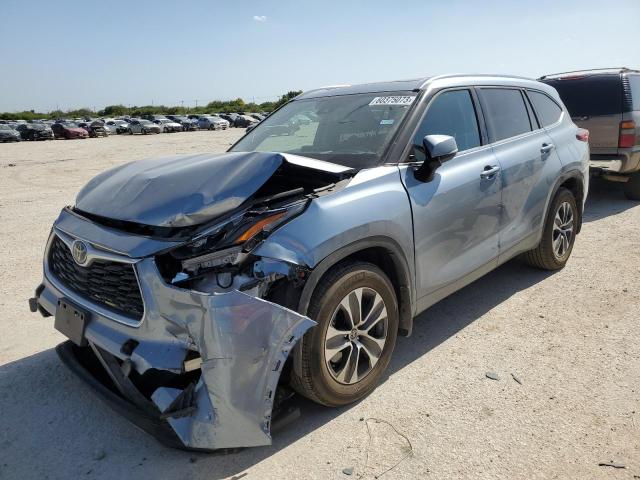 TOYOTA HIGHLANDER 2021 5TDGZRAH6MS037473 | Auction Seeker