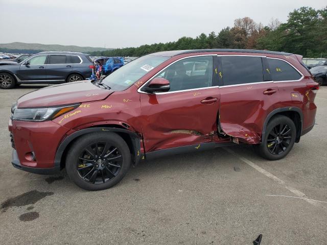 TOYOTA HIGHLANDER 2019 5TDJZRFH9KS622074 | Auction Seeker