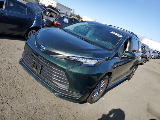 TOYOTA SIENNA 2021 5TDBRKEC3MS001255 | Auction Seeker