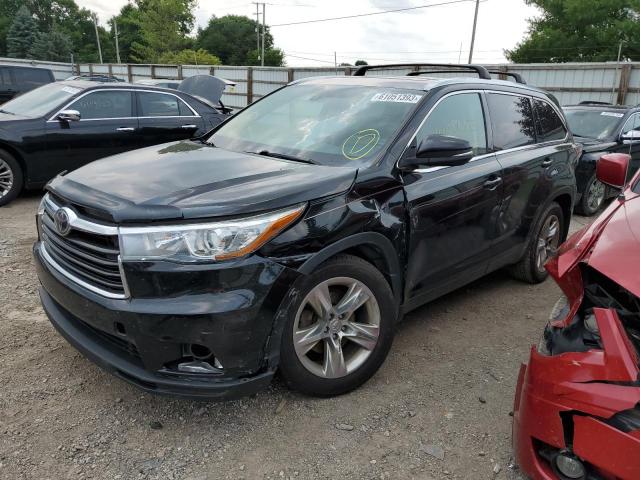 TOYOTA HIGHLANDER 2015 5TDDKRFH1FS158723 | Auction Seeker
