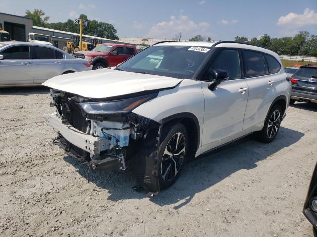 TOYOTA HIGHLANDER 2021 5TDJZRBH4MS056690 | Auction Seeker