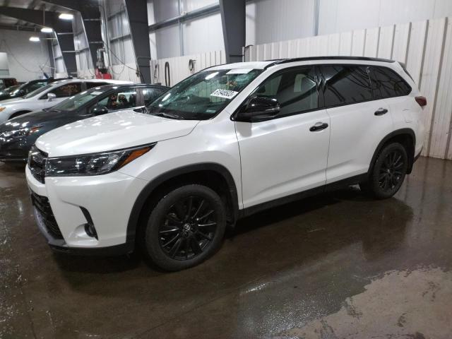 TOYOTA HIGHLANDER 2019 5TDJZRFH9KS988536 | Auction Seeker