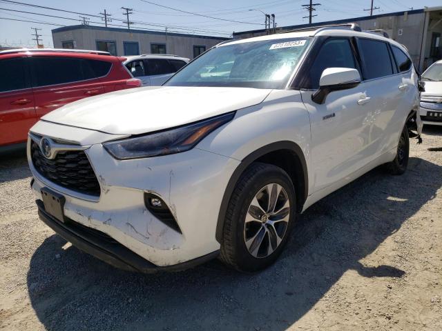TOYOTA HIGHLANDER 2021 5TDHARAH2MS504125 | Auction Seeker