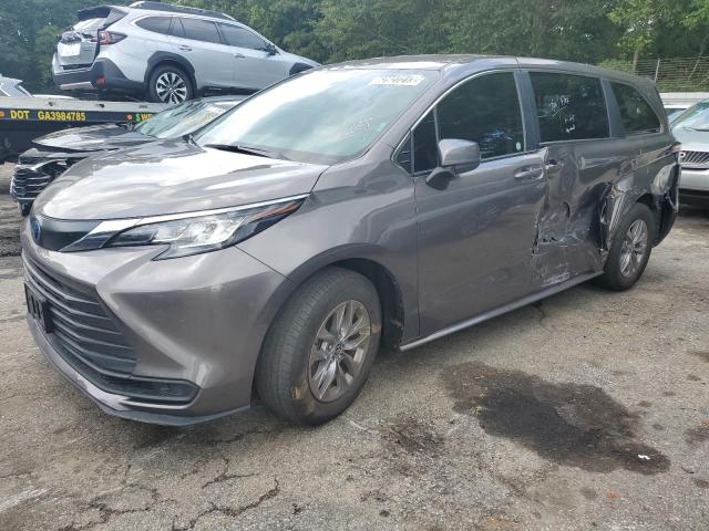 TOYOTA SIENNA 2022 5TDKRKEC4NS116027 | Auction Seeker