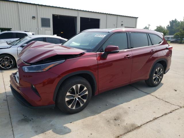 TOYOTA HIGHLANDER 2021 5TDGZRAH2MS061589 | Auction Seeker