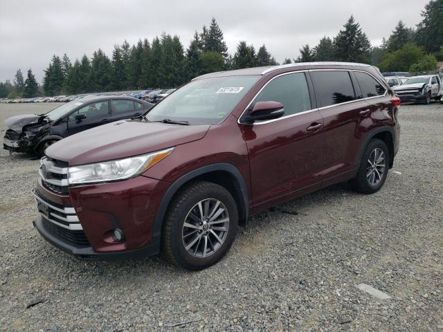 TOYOTA HIGHLANDER 2018 5TDJZRFHXJS908806 | Auction Seeker