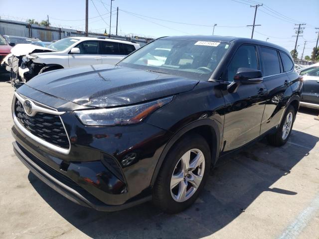 TOYOTA HIGHLANDER 2021 5TDCZRAH1MS517306 | Auction Seeker