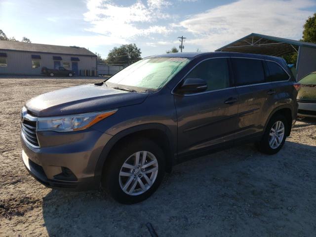 TOYOTA HIGHLANDER 2015 5TDBKRFH2FS087457 | Auction Seeker