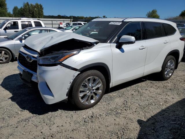 TOYOTA HIGHLANDER 2022 5TDDZRBH4NS197242 | Auction Seeker