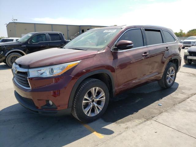 TOYOTA HIGHLANDER 2015 5TDKKRFH4FS086214 | Auction Seeker