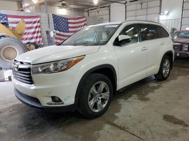 TOYOTA HIGHLANDER 2015 5TDDKRFH0FS074201 | Auction Seeker