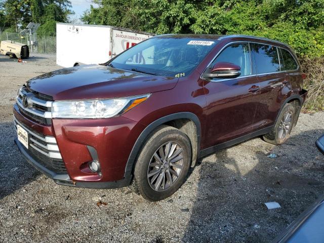 TOYOTA HIGHLANDER 2019 5TDJZRFH2KS976132 | Auction Seeker