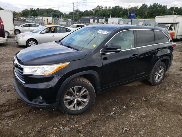 TOYOTA HIGHLANDER 2014 5TDZKRFH2ES018801 | Auction Seeker