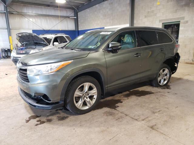 TOYOTA HIGHLANDER 2016 5TDDKRFH1GS348667 | Auction Seeker