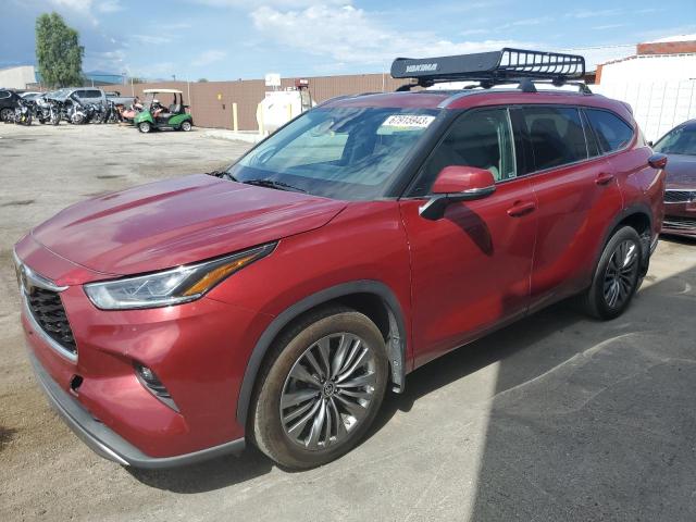 TOYOTA HIGHLANDER 2021 5TDFZRBH7MS062943 | Auction Seeker