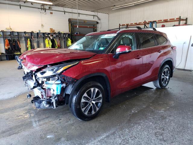 TOYOTA HIGHLANDER 2022 5TDHZRBHXNS589840 | Auction Seeker