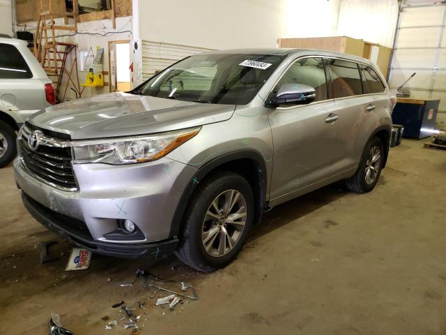 TOYOTA HIGHLANDER 2016 5TDBKRFH7GS309489 | Auction Seeker