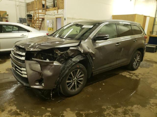 TOYOTA HIGHLANDER 2018 5TDJZRFH0JS527966 | Auction Seeker