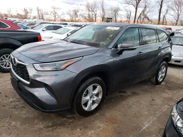 TOYOTA HIGHLANDER 2023 5TDKDRAH4PS510641 | Auction Seeker
