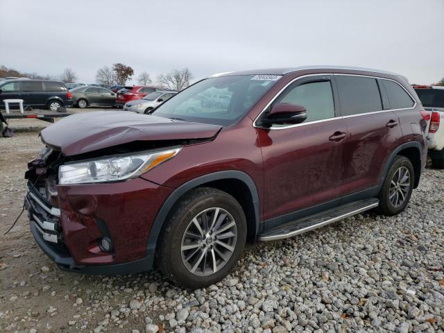 TOYOTA HIGHLANDER 2019 5TDJZRFH6KS945806 | Auction Seeker