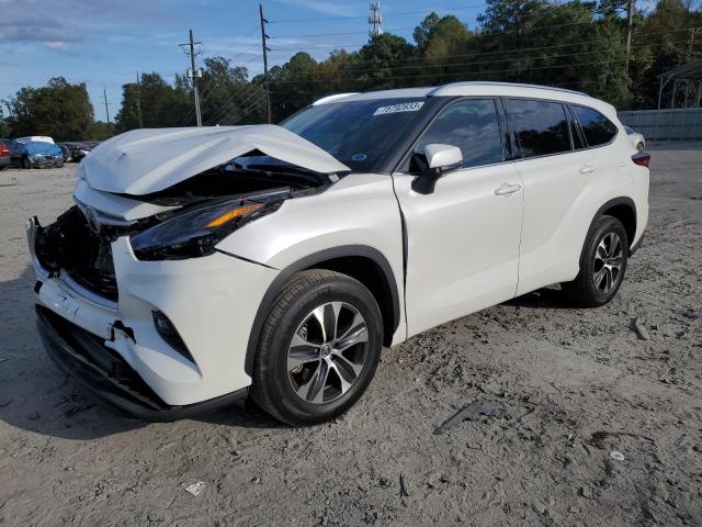 TOYOTA HIGHLANDER 2021 5TDGZRAH8MS528482 | Auction Seeker