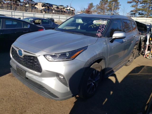 TOYOTA HIGHLANDER 2021 5TDGBRCH3MS040686 | Auction Seeker