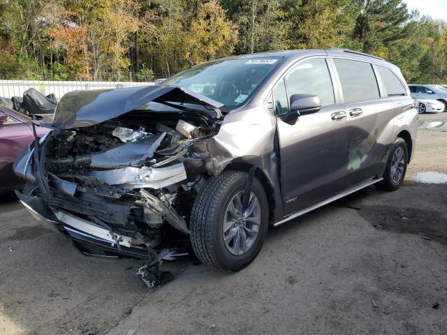 TOYOTA SIENNA 2021 5TDYRKEC0MS001403 | Auction Seeker
