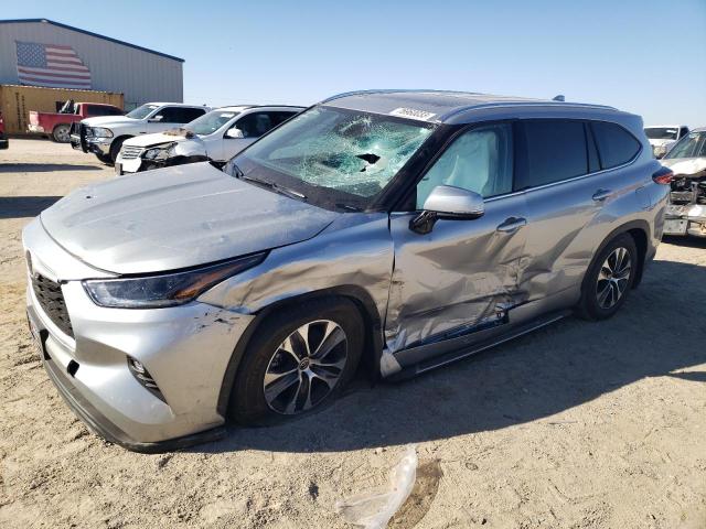 TOYOTA HIGHLANDER 2021 5TDGZRAH1MS527383 | Auction Seeker