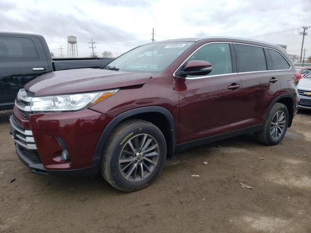 TOYOTA HIGHLANDER 2019 5TDJZRFH3KS746809 | Auction Seeker